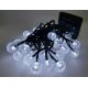 LED Solar outdoor chain 30xLED/1,2V 6,5 m IP44