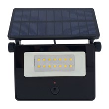LED Solar outdoor floodlight with sensor LED/2W/3,7V 4200K IP44