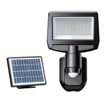 LED Solar sensor flood light TOMI LED/10W/7,4V IP44