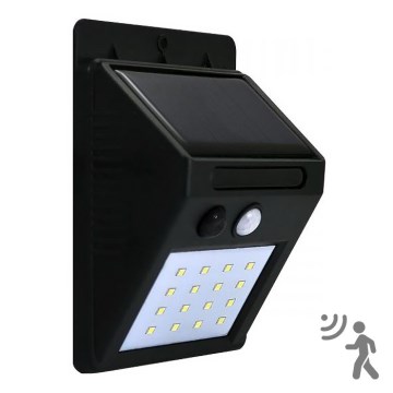 LED Solar wall light with s sensor LED/2,2W IP44