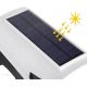 LED Solar maketa bezpečnostní kamery with sensor KAMERA LED/1W/3,7V IP44 + remote control