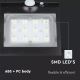 LED Solar wall light with sensor LED/1.5W/3,7V IP65