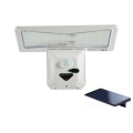 LED Solar wall light with sensor LED/2,6W/5,5V IP65 white