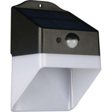 LED Solar wall light with sensor LED/2W/3,7V 4000K IP65