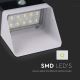 LED Solar wall light with sensor LED/2W/3,7V 4000K IP65