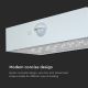 LED Solar wall light with sensor LED/3W/3,7V 3000K/4000K IP65 white