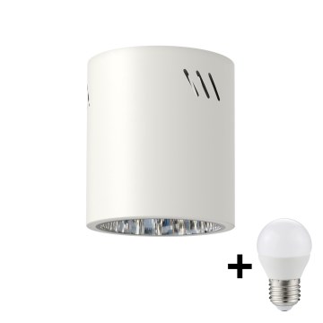 LED Spotlight GEORGE 1xE27/6W/230V d. 11 cm white