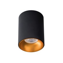 LED Spotlight RITI 1xGU10/10W/230V black/gold