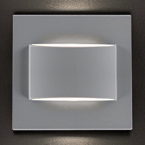 LED Staircase light ERINUS LED/1,5W/12V 4000K grey