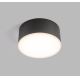 LED2 - LED Ceiling light BUTTON LED/17W/230V anthracite