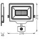 Ledvance - LED Outdoor wall floodlight with sensor FLOODLIGHT ESSENTIAL LED/100W/230V IP65