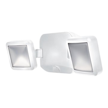 Ledvance - LED Outdoor wall light with a sensor BATTERY 2xLED/10W/6V IP54