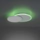Leuchten Direkt 11662-16 - LED RGB Dimmable ceiling light ARENDA LED/21W/230V + remote control