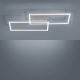Leuchten Direkt 14140-55 - LED Dimming ceiling light IVEN 2xLED/13,5W/230V + remote control