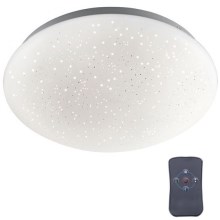 Leuchten Direkt 14241-16 - LED RGB Dimmable ceiling light SKYLER LED/5,6W/230V + remote control
