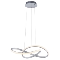 Leuchten Direkt 15402-95 - LED Dimmable chandelier on a string MARIA LED/25W/230V matte chrome