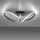 Leuchten Direkt 15403-18 - LED Dimmable surface-mounted chandelier MARIA LED/16W/230V black
