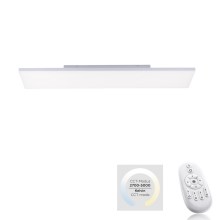 Leuchten Direkt 15553-16 - LED Dimming ceiling light CANVAS LED/20W/230V + remote control
