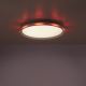 Leuchten Direkt 15555-16 - LED RGBW Dimmable ceiling light GALACTICA LED/28W/230V 2700-5000K + remote control