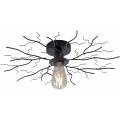 Leuchten Direkt 15638-18 - Surface-mounted chandelier LIMB 1xE27/40W/230V black