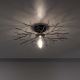 Leuchten Direkt 15638-18 - Surface-mounted chandelier LIMB 1xE27/40W/230V black