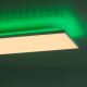 Leuchten Direkt - LED RGB Dimmable ceiling light GUSTAV LED/27,3W/230V + LED/1,4W 2700-5000K + remote control
