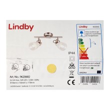 Lindby - Bathroom wall light KARA 2xG9/5W/230V IP44
