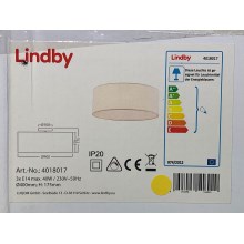 Lindby - Ceiling light HENRIKA 3xE14/40W/230V white