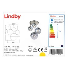 Lindby - Ceiling light RAVENA 2xE27/40W/230V + 2xE27/25W/230V