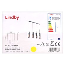 Lindby - Chandelier on a string ELEEN 4xE27/25W/230V