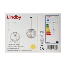 Lindby - Chandelier on a string KORIKO 1xE27/60W/230V