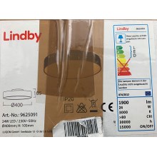 Lindby - LED Ceiling light SAIRA LED/24W/230V