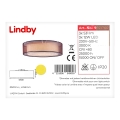 Lindby - LED Dimmable ceiling light AMON 3xLED/12W/230V