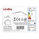 Lindby - LED Dimmable ceiling light LIVEL LED/27W/230V + remote control
