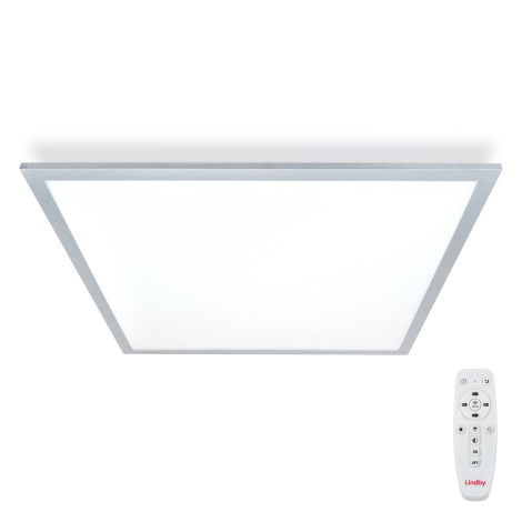 Lindby - LED Dimmable ceiling light LIVEL LED/36W/230V + remote control