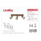Lindby - LED Spotlight MITIS 3xGU10/5W/230V