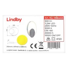 Lindby - LED Wall light ANAYS LED/11,2W/230V