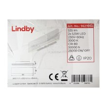 Lindby - LED Wall light IGNAZIA 2xLED/5,5W/230V