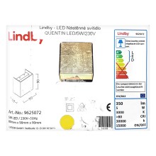 Lindby - LED Wall light QUENTIN LED/5W/230V