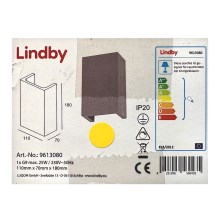 Lindby - Wall light SMIRA  1xG9/25W/230V
