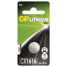Lithium button battery CR1616 GP LITHIUM 3V/55 mAh