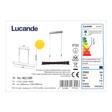 Lucande - LED Dimmable chandelier on a string EBBA 5xLED/5W/230V