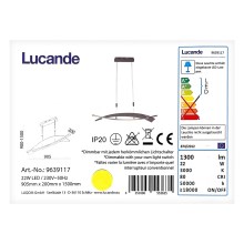 Lucande - LED Dimmable chandelier on a string MARIJA LED/22W/230V