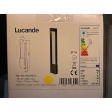 Lucande - LED Outdoor lamp with a sensor TEKIRO LED/14W/230V IP54