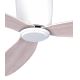 Lucci air 210518 - Ceiling fan AIRFUSION RADAR white/wood + remote control