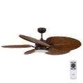 Lucci Air 210655 - LED Ceiling fan BALI 1xGX53/18W/230V brown + remote control