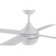 Lucci air 212961 - Ceiling fan AIRFUSION AIRLIE II 2xE27/15W/230V wood/white + remote control