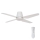 Lucci air 213001 - LED Ceiling fan AIRFUSION ARIA LED/18W/230V white + remote control