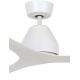 Lucci air 213040 - Ceiling fan WHITEHAVEN white + remote control