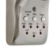 Lucci air 213126 - Wall fan BREEZE 55W/230V matte chrome + remote control